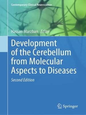 cover image of Development of the Cerebellum from Molecular Aspects to Diseases